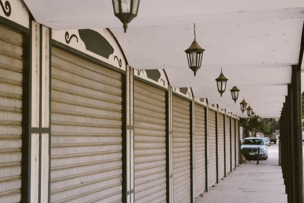 Rideaux métalliques de commerce dans les Alpes-Maritimes